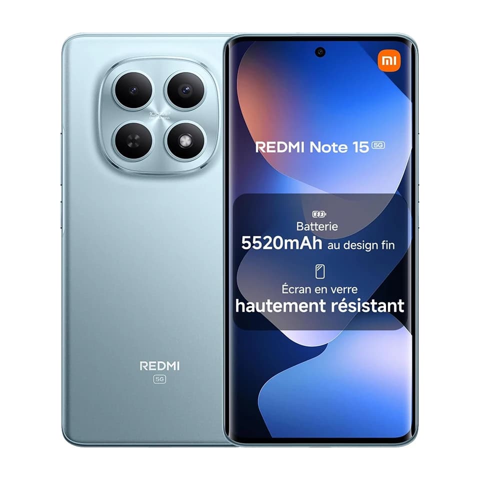 Europe Version Xiaomi Redmi Note 15 5G Smartphone 108MP Main Camera 6.77" 120Hz AMOLED Display 5520mAh Battery Xiaomi Cellphone