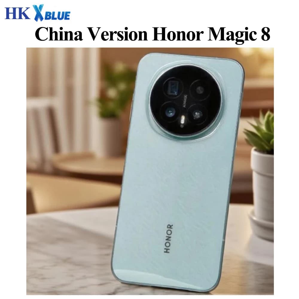 Honor Magic 8 China Version Snapdragon 8 Elite Gen5 7000mAh Battery 90W Supercharge 80W Wireless 50MP OIS 6.58" OLED 120HZ