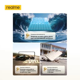 [World Premiere] realme C100x Smartphone Octa-Core Powerful Chipset 8000mAh Battery 45W Charge NFC 50MP AI Camera 6.8" 120Hz