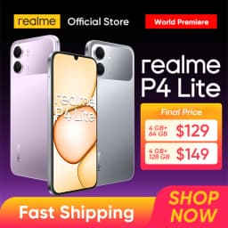 [New Launch] realme P4 Lite Smartphone 6.8" 120Hz Display Octa-Core Chipset 7000mAh Titan Battery 15W Charge 8MP Camera IP64