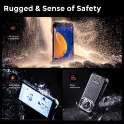 FOSSiBOT F101 Pro 8GB+128GB Rugged Octa Core 5.45Inch HD 4G 10600mAh 18W Fast Charge 24MP Camera NFC Global Version