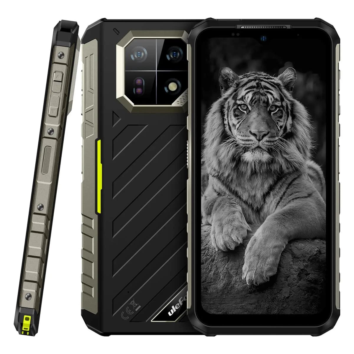 Ulefone Armor 22 Pro Rugged Phone 8GB+128GB / 256GB 6.58'' Android 16 Helio Helio G200 64MP Camera 6600mAh 33W 4G NFC Smartphone