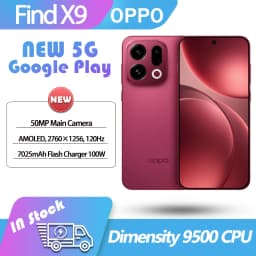 OPPO Find X9 AI 5G smart phone Dimensity 9500 6.59 AMOLED 120HZ 7025mah 80W Super Flash 50MP NFC Google Play ColorOS16 FindX9