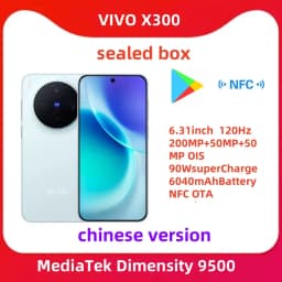 New Original vivo X300 Smartphones MediaTek Dimensity 9500 6.31inch 120Hz 200MP OIS 90W SuperCharge 6040mAh Battery NFC OTA
