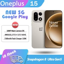 OnePlus 15 5G Snapdragon 8 Elite Gen5 6.78 165Hz LTPO AMOLED 120W Charger 7300mAh IP68 NFC OTA 50MP