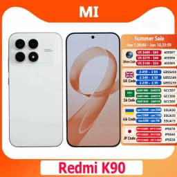 New Xiaomi Redmi K90 5G Snapdragon 8 Elite 6.59" OLED Screen 50MP Camera 100W 7100mAh Wireless Charging HyperOS 3 CN Version