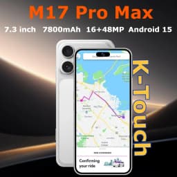 K-Touch Mobile Phones M17 Pro Max Smartphone 5G Dual Card Android 15 Cheap Cell Phone 7.3 Inch 16+48MP Camera 7800mAh WIFI GPS Global Version Cellphones For Men Women