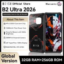 World Premiere IIIF150 B2 Ultra 2026 Rugged Phone MTK G100 Chip 256GB ROM 200MP Main Camera 15000mAh Battery Smartphone