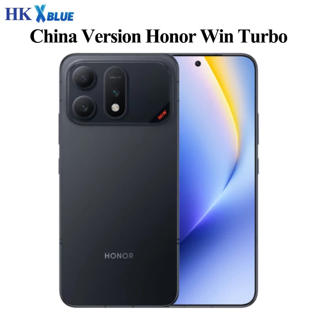 Original Honor Win Turbo 50MP OIS Magic OS 10 Dimensity 8500 Racing Edition 6.79 Inch AMOLED 120Hz 10000mAh  80W Supercharge
