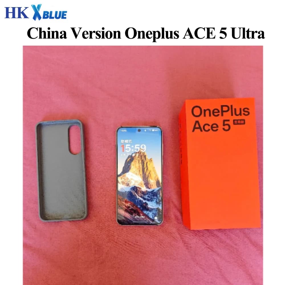 OnePlus ACE 5 Ultra Network Unlocked China Version 6.83 Inch AMOLED 120Hz Dimensity9400+ 50MP OIS 6700 mAh 100W SuperVOOC NFC