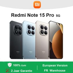 Xiaomi Redmi Note 15 Pro 5G Smartphone MediaTek Dimensity 7400-Ultra 6.83' AMOLED Display 120Hz 200MP Main Camera 6580 mAh(typ) Battery NFC