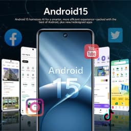K-Touch NEW Mobile Phones S26 Ultra Smartphone Android 15 Cell Phone 7.3 Inch Screen 8000mAh Face Unlock 5G Dual SIM 16+48MP Camera Global Version Cellphones