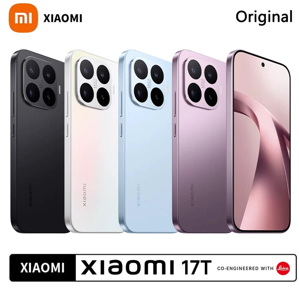 Xiaomi 17T Smartphone Global Version MTK Dimensity 8500-Ultra 50MP Leica Camera 6.59" 120Hz eye-care AMOLED display 6500mAh NFC SmartPhone