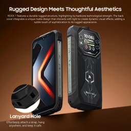 Blackview ROCK 1 [Charger not included for EU] Rugged Smartphone Android 16 24GB(8+16GB) RAM 256GB ROM 6.56'' 90Hz 15000mAh 33W
