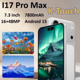K-Touch NEW Mobile Phones I17 Pro Max Smartphone Android 7.3 Inch 22G+2TB 16+48MP Camera 5G Dual Sim 7800mAh Face Unlocked Global Version Cell Phone