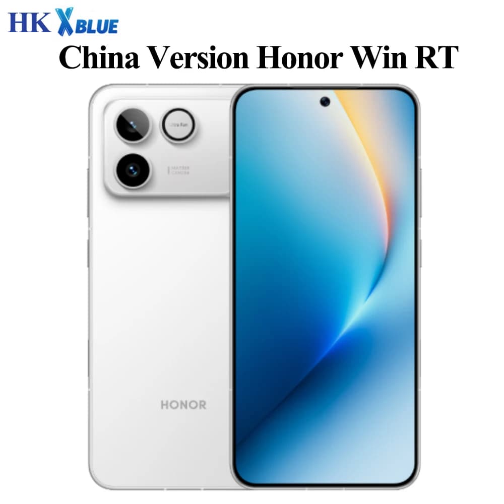 New Honor Win RT Snapdragon 8 Elite Processor 50MP OIS Camera 10000mAh Battery 100W Supercharge 6.83" OLED Display NFC OTA Upda
