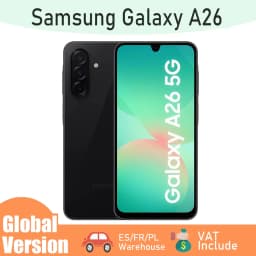 Global Version Samsung Galaxy A26 5G Smartphone 6.7" Super AMOLED Display Dual SIM 50MP Triple Camera 5000mAh Battery Fast Charging Exynos 1380 Processor IP67 Water Resistance