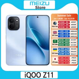 ViVO iQOO Z11 Dimensity 8500 Full Blood Edition5G AMOLED 165Hz 50Mp Camera 90W Super Fast 9020mAh OriginOS 6 Google OriginOS 16