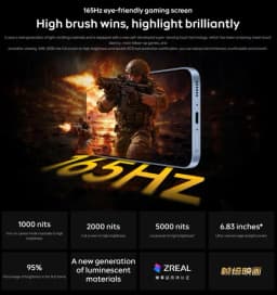 ViVO iQOO Z11 Dimensity 8500 Full Blood Edition5G AMOLED 165Hz 50Mp Camera 90W Super Fast 9020mAh OriginOS 6 Google OriginOS 16