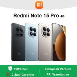 Xiaomi Redmi Note 15 Pro 4G Smartphone MediaTek Helio G200-Ultra 6.77' AMOLED Display 200MP Ultimate-Clarity Camera 6500mAh(typ) Battery IP65 Waterproof NFC