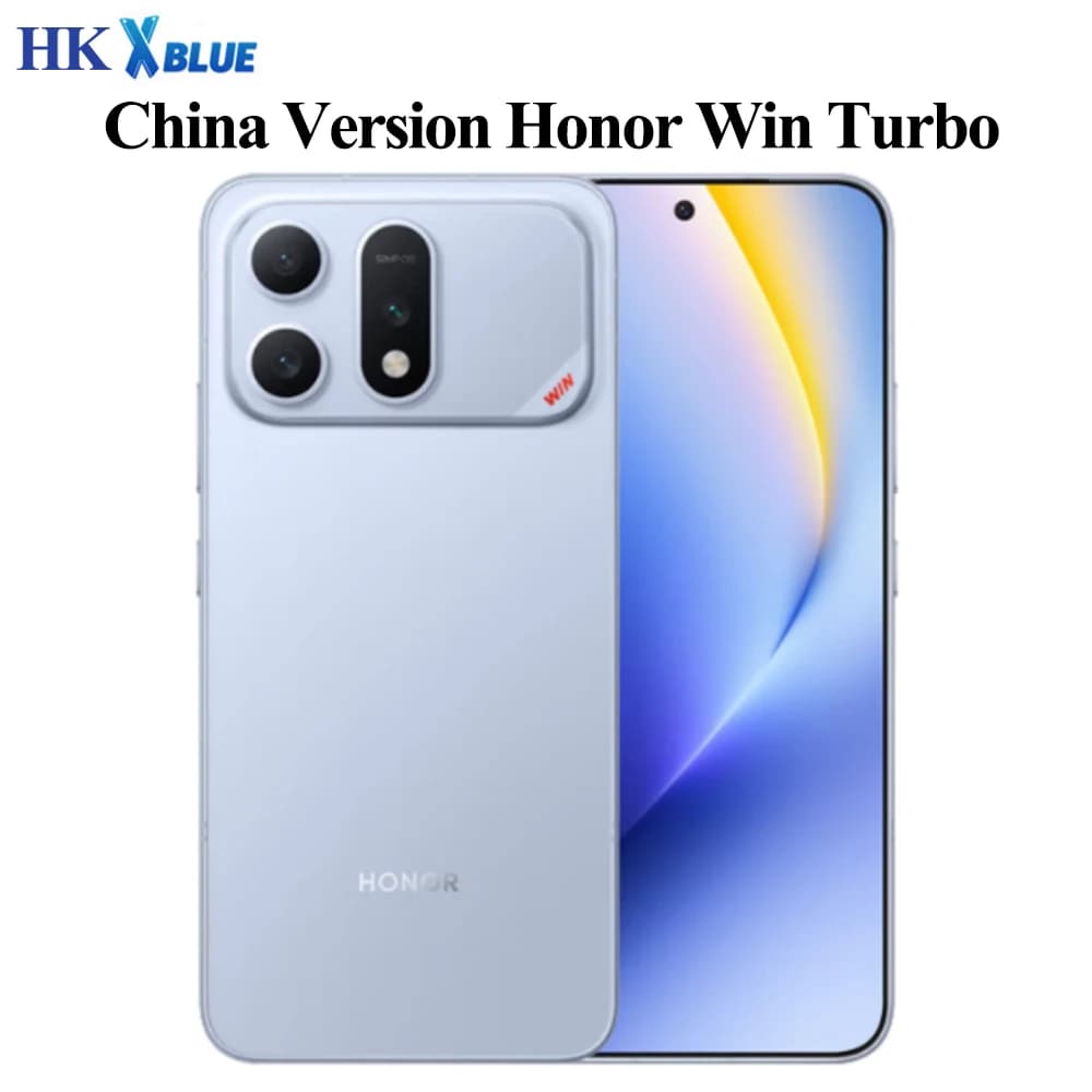 Honor Win Turbo China Version OTA NFC 50MP OIS Dimensity 8500 Racing Edition 6.79 Inch AMOLED 120Hz 10000mAh 80W Supercharge