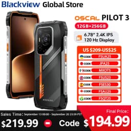 Blackview Oscal PILOT 3 Rugged Phone 5G MediaTek Dimensity 6300 6.78-inch 2.4K IPS 120Hz Display 50MP 7500mAh NFC Cellphone