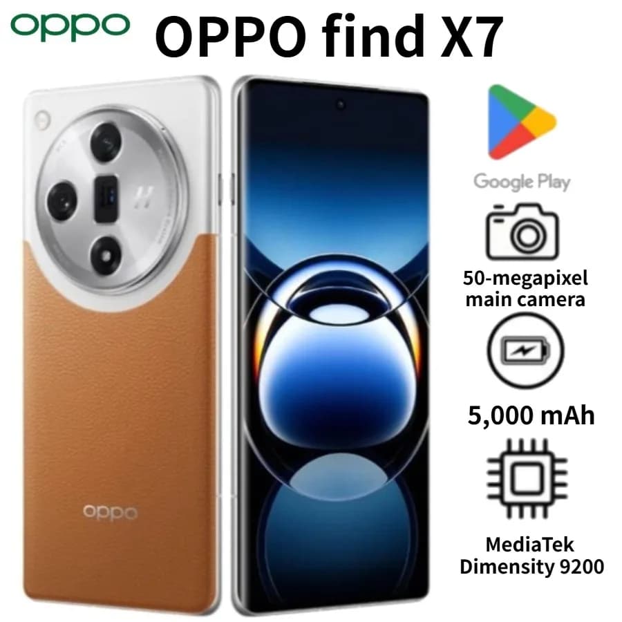 2026 New OPPO Find X7 2026 International Edition: Dual SIM, 100W Fast Charging, 8+256GB Storage, and Exceptional Battery Life