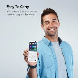 Qin F21 Pro 2.8 Inch Display 480*640, WiFi, Bluetooth 5.0, 3GB+32GB / 4GB+64GB, Dual‑SIM Global Version Mobile Cell Phone