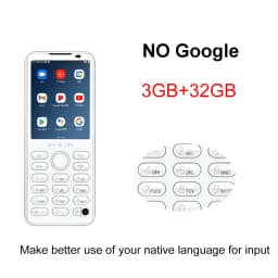 Qin F21 Pro 2.8 Inch Display 480*640, WiFi, Bluetooth 5.0, 3GB+32GB / 4GB+64GB, Dual‑SIM Global Version Mobile Cell Phone