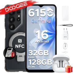 DOOGEE Note56X Pro VIP Edition Android Smartphone 16 "Battery 6150 mAh 32Go RAM (4 + 28) 128go ROM Compatible Google Pay