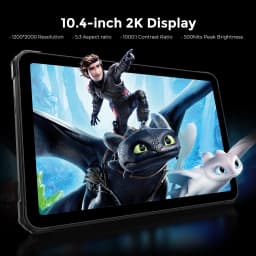 FOSSiBOT DT3 Rugged Tablet 10.4-Inch 12GB+256GB Dimensity 7300 5G 64MP 21560mAh Battery 66W Charging NFC WIFI6 Android 15