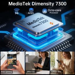 Unihertz Titan 2 QWERTY Physical Keyboard Phone 12GB+512GB Fingerprint 4.5 inch + 2 inch Android 15 Dimensity 7300 5G NFC Phone