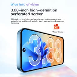 SOYES XS19 Mini Smartphone 3.88in 2GB RAM 16GB ROM Android10.0 Dual SIM Standby 3G Network Social Media App Wifi Small Phone