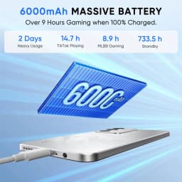 realme C71 4G Smartphone 6.67-inch 120Hz 6300mAh Massive Battery 45W Fast Charging 50MP AI Camera IP64 Waterproof without charger