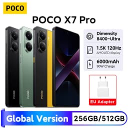 New POCO X7 Pro Global Version Smartphone Dimensity 8400-Ultra 6.67"1.5K Display 6000mAh battery 90W Charge 50MP Camera 5G NFC