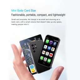 Android Smartphone 3+32GB Dual SIM, 3.0-inch Portable Small Phone, Compact Gift Phone for Children and the Elderly