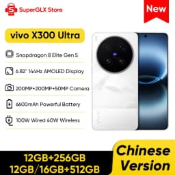 2026 New vivo X300 Ultra 5G Smartphone 6.82’’ 144Hz AMOLED Display Snapdragon 8 Elite Gen 5 Dual 200MP Camera 6600mAh Battery