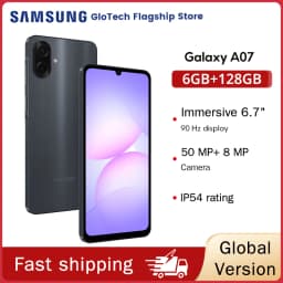 Samsung Galaxy A07 Mobile Phone Global Version 5000mAh Large Battery 50MP Main Camera 6.7" 90Hz 1600x720 Display