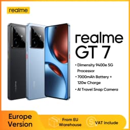 Europe Version Realme Gt 7 5g Smartphone Mediatek Dimensity 9400E 6.78Inch Amoled 7000Mah Battery 120W Fast Charging