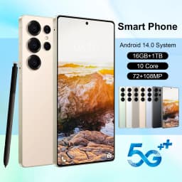 2025 Global Version 5G phone Android 6.9 Inch Android 14 telephone 16GB + 1TB 72MP 108MP Dual SIM Dual Standby