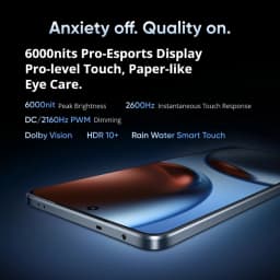 Realme GT 7T 5G 12 + 256/512GB Smartphone, Mediatek Dimension 8400 Max, mAh Battery 120W Bypass Charge, 50 MP Camera, 6.8-inch 120Hz Amole Display, IP68/IP69 Android 15 Mobile Phone