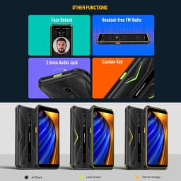 Ulefone Armor X12 Pro,Rugged 4G,Octa Core,4GB+64GB,5.45Inch Android 13,13MP Camera,4860mAh,10W Fast Charge, NFC,Global Version