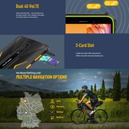 Ulefone Armor X12 Pro,Rugged 4G,Octa Core,4GB+64GB,5.45Inch Android 13,13MP Camera,4860mAh,10W Fast Charge, NFC,Global Version