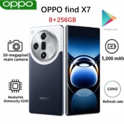 The 2026 OPPO Find X7—a dual-SIM smartphone featuring 100W fast charging, powered by the Dimensity 9300 chipset, with 8+256GB st