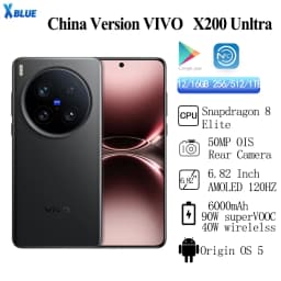 VIVO X200 Ultra Snapdragon 8 Elite Screen 6.82 Inch AMOLED Rear Camera 50MP Battery 6000mAh 90W SuperVOOC 40W Wireless NFC OTA