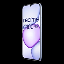 realme C100 5G Smartphone, 6600mAh Titan Battery, (18+6) GB RAM + 256GB, 144Hz Display, Military Resistance, 45W Charging, AI 50MP Camera, Dual SIM Android 16, Blooming Design