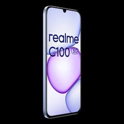 realme C100 5G Smartphone, 6600mAh Titan Battery, (18+6) GB RAM + 256GB, 144Hz Display, Military Resistance, 45W Charging, AI 50MP Camera, Dual SIM Android 16, Blooming Design