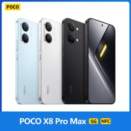 POCO X8 Pro Max 256GB/512GB EEA Version MediaTek Dimensity 9500s 1.5K AMOLED Screen 6.83 inches, 120 Hz 50 MP Camera IP68