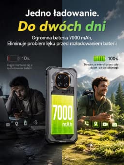 [Shipping From France] Cubot KingKong ES 5 Rugged Smartphone Android 16 Up to 12GB RAM(6+6) 128GB ROM/ 24GB RAM(12+12) 256GB ROM 6.88-Inch 120Hz Screen 7000mAh Battery NFC Face Recognition Fingerprint Recognition IP69K 64MP+16MP SCT620 Octa-core Processor
