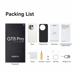 Realme GT8 PRO 5G phone Snapdragon 8 Elite Gen5 144Hz AMOLED 7000mAH 120W SuperCharger 50MP Camera OTG GooglePlay
